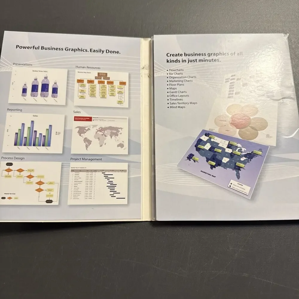 SmartDraw 2009 - Business Graphic Software- Windows Vista-XP- Or 2000